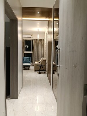 Living Room in 2 BHK Apartment at N Rose Northern Hills, Dahisar East – for Sale