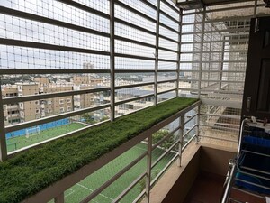 Balcony in 3 BHK Apartment at Vaastu Hill View II, Raja Rajeshwari Nagar – for Sale