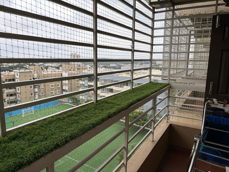 Balcony, vaastu-hill-view-ii 3 Bedroom 1475 Sq.Ft. Apartment In Raja Rajeshwari Nagar Bangalore 10554670