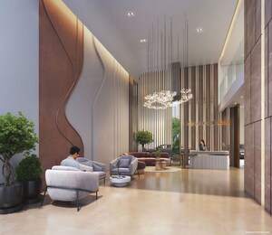 Living Room in 2 BHK Apartment at Adani The Views, Ghatkopar East – for Sale