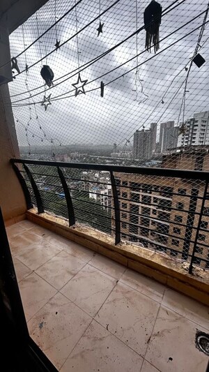 Balcony in 2 BHK Apartment at K Raheja Raheja Residency, Malad East – for Rent