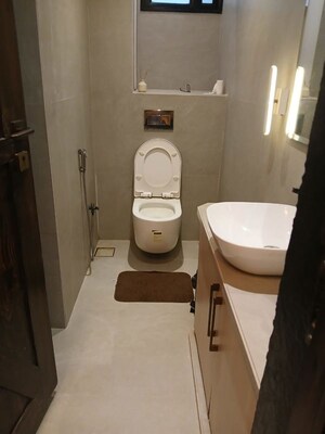 Bathroom in 1 BHK Apartment at Krishna Kaveri Apartment, Andheri West – for Rent