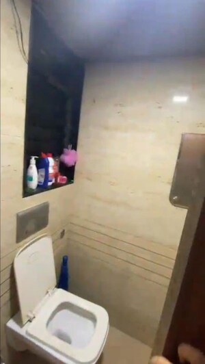 Bathroom in 2 BHK Apartment at Maharaja Retreat CHS, Goregaon East – for Rent