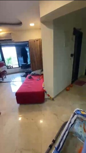 Living Room in 2 BHK Apartment at Maharaja Retreat CHS, Goregaon East – for Rent
