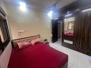 Bedroom in 1 BHK Apartment at Palm Beach Apartments, Versova – for Rent