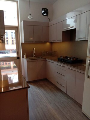 Kitchen in 3 BHK Builder Floor at Lajpat Nagar 4 – for Rent