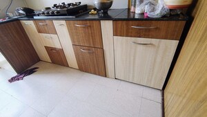 Kitchen in 3 BHK Apartment at Dlf New Town Heights, Rajarhat New Town – for Sale