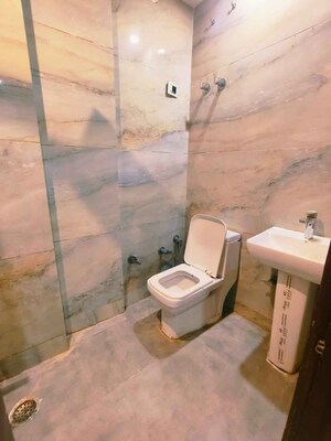 Bathroom in 2 BHK Builder Floor at Uttam Nagar – for Rent
