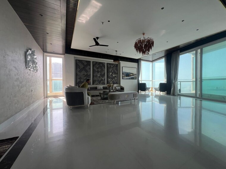 Living Room, bayview-terraces 5 Bedroom 4200 Sq.Ft. Apartment In Prabhadevi Mumbai 10563273