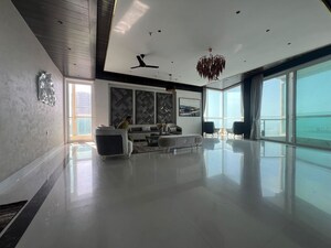 Living Room in 5 BHK Apartment at Bayview Terraces, Prabhadevi – for Rent