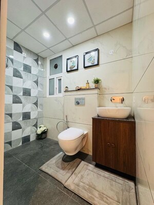 Bathroom in 3 BHK Apartment at Nagla Road – for Sale