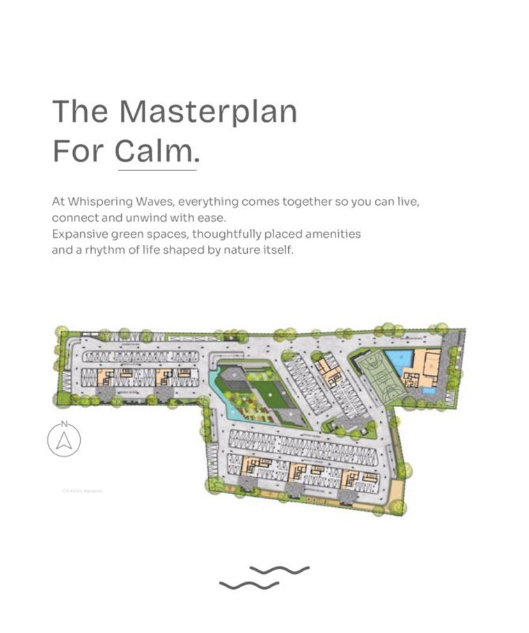 Master Plan, suraksha-whispering-waves 4 Bedroom 2016 Sq.Ft. Apartment In Begur Bangalore 10563155