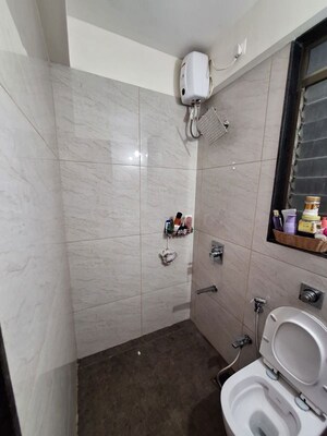 Bathroom in 1 BHK Apartment at Chandak 34 Park Estate, Goregaon West – for Sale