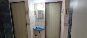 Bathroom in 1 BHK Apartment at Maitri Icon, Kharghar – for Rent