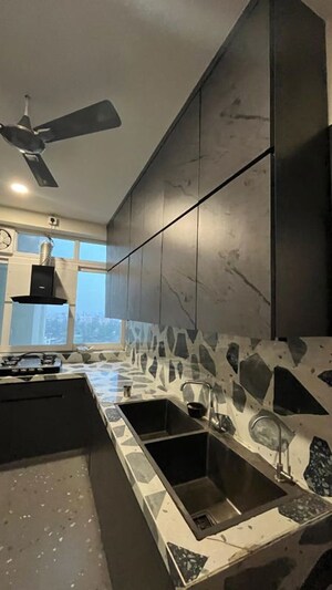 Team Area in 3 BHK Apartment at Godrej Woods, Sector 43 – for Rent