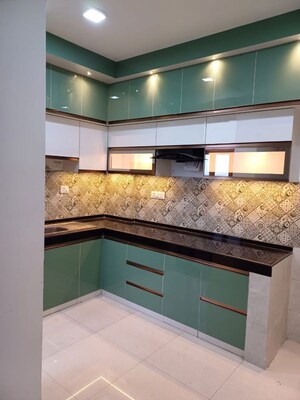 Kitchen in 3 BHK Apartment at Ansal Sushant Golf city, Sushant Golf City – for Rent