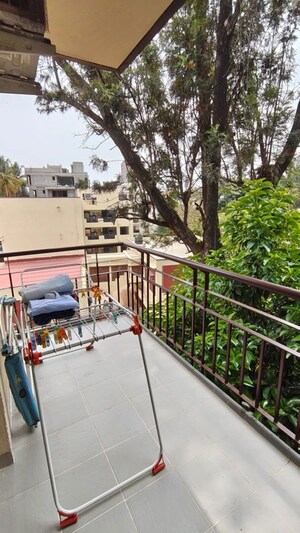 Balcony in 3 BHK Apartment at Brigade Odyssey, Richards Town – for Rent