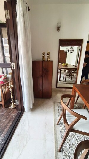 Balcony in 3 BHK Apartment at Brigade Odyssey, Richards Town – for Rent