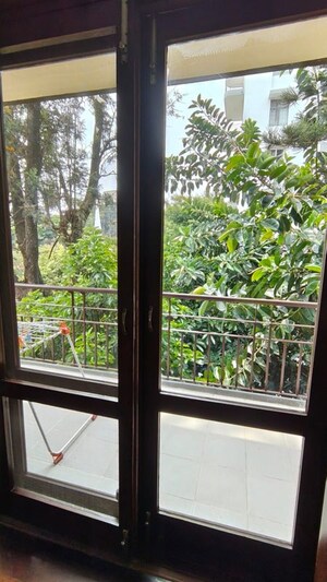 Balcony in 3 BHK Apartment at Brigade Odyssey, Richards Town – for Rent