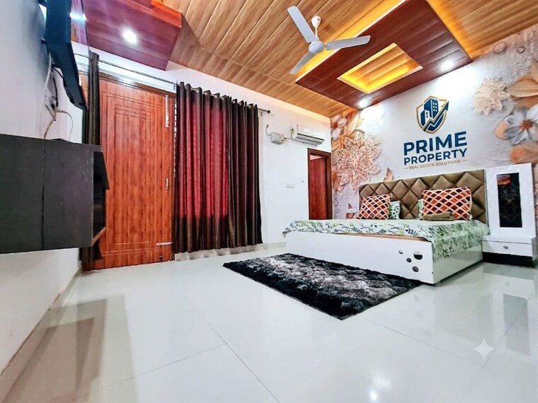 Bedroom, pir machalla 3 Bedroom 1850 Sq.Ft. Villa In Pir Machalla Zirakpur 10563419