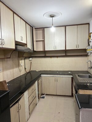 Kitchen in 3 BHK Apartment at Sector 19 Dwarka – for Rent