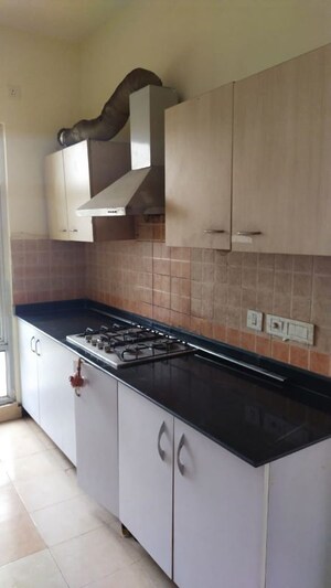 Kitchen in 3 BHK Apartment at Shalimar One World Belvedere Court 3, Gomti Nagar – for Rent