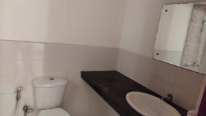 Bathroom in 3 BHK Apartment at Shalimar One World Belvedere Court 3, Gomti Nagar – for Rent