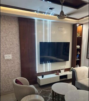 Living Room in 3 BHK Apartment at Vip Road – for Rent