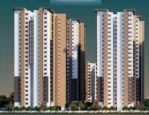 3 BHK Apartment – Exterior View View at Aparna Cyber Heights, Osman Nagar - for Sale