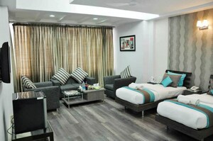 Living Room in 6+ BHK Villa at Sushant Lok I – for Sale