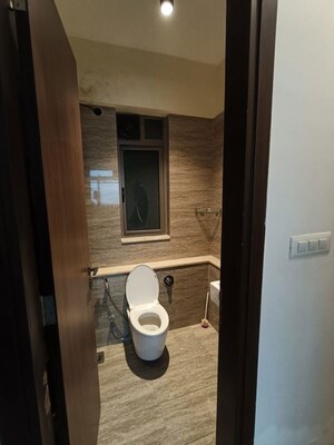 Bathroom in 2 BHK Apartment at Sheth Auris Serenity Tower 3, Malad West – for Rent