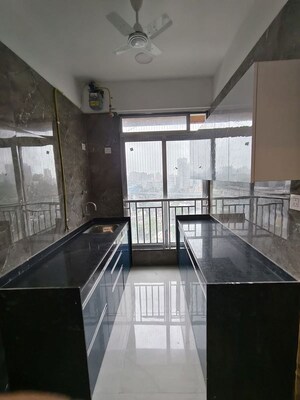 Kitchen in 2 BHK Apartment at DGS Sheetal Ekta, Malad East – for Rent