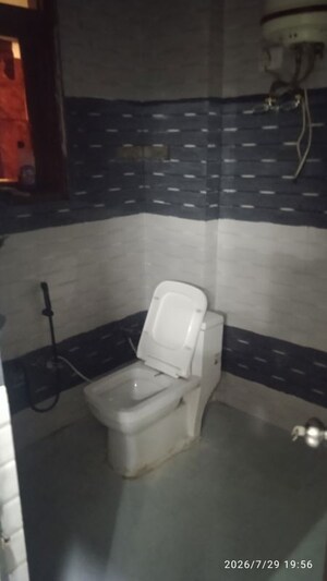 Bathroom in 1 RK Builder Floor at Sushant Lok I – for Rent