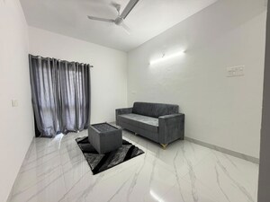 Living Room in 1 BHK Apartment at Wadgaon Sheri – for Rent