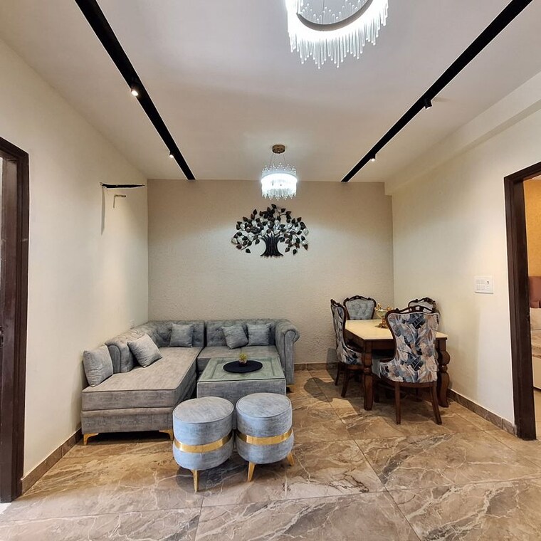 Living Room, shiva-enclave-zirakpur 3 Bedroom 1650 Sq.Ft. Apartment In Patiala Road Zirakpur 10563950