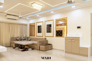 Living Room in 2 BHK Apartment at Marathon Monte South, Byculla West – for Rent