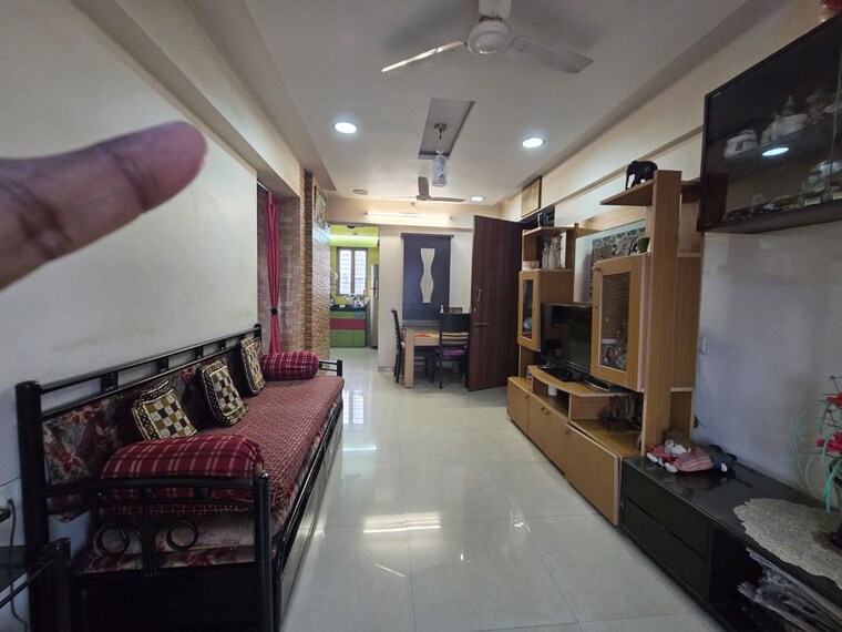 Living Room, swaraj-planet 2 Bedroom 1020 Sq.Ft. Apartment In Kopar Khairane Navi Mumbai 10564102