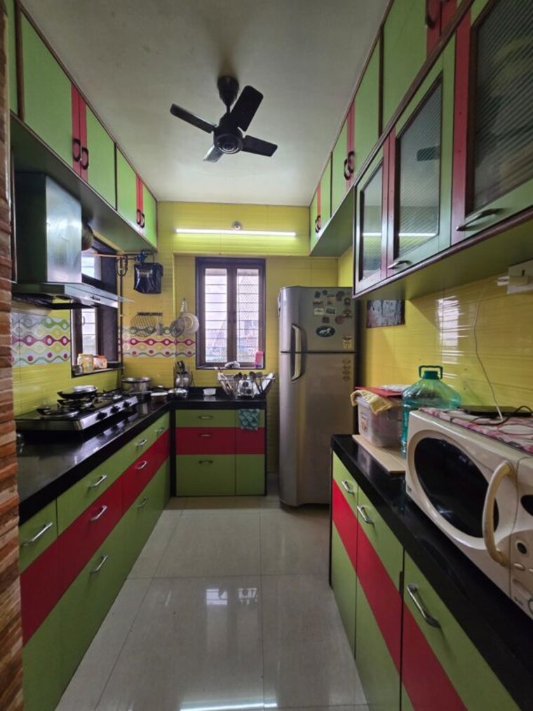 Kitchen, swaraj-planet 2 Bedroom 1020 Sq.Ft. Apartment In Kopar Khairane Navi Mumbai 10564102