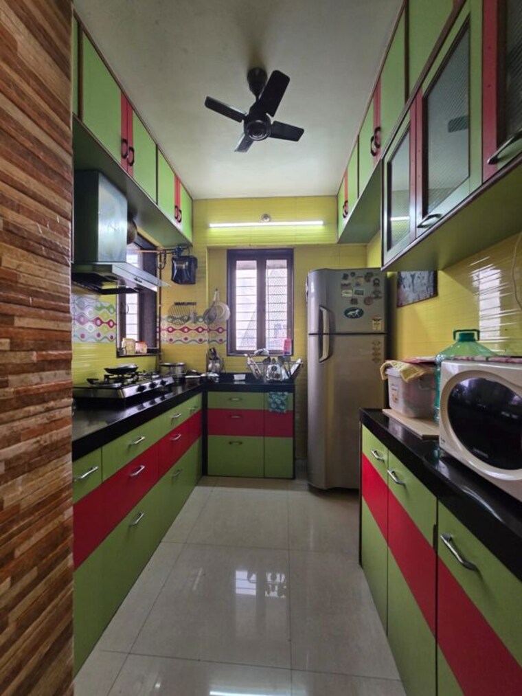 Kitchen, swaraj-planet 2 Bedroom 1020 Sq.Ft. Apartment In Kopar Khairane Navi Mumbai 10564102
