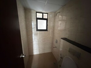 Bathroom in 2 BHK Apartment at Shapoorji Pallonji Sensorium, Hinjewadi – for Rent