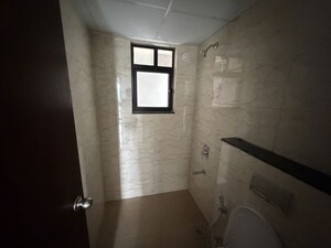 Bathroom in 2 BHK Apartment at Shapoorji Pallonji Sensorium, Hinjewadi – for Rent