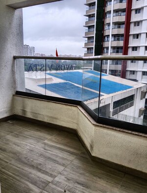 Balcony in 2 BHK Apartment at Naiknavare Avon Vista Balewadi, Balewadi – for Rent