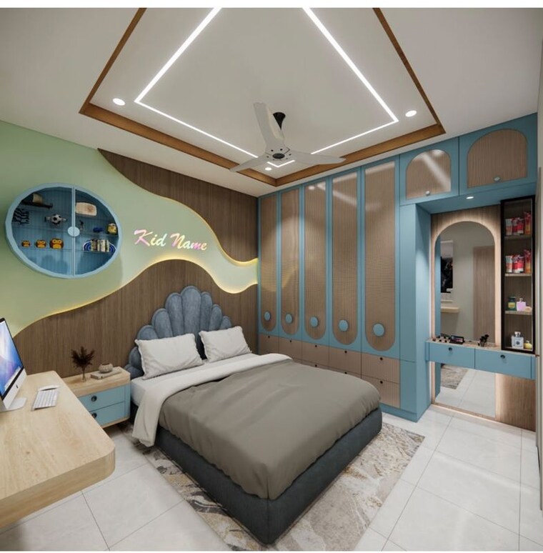 Bedroom, vian-vayu 3 Bedroom 1750 Sq.Ft. Apartment In Kollur Hyderabad 10564193