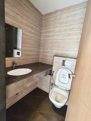 Bathroom in 2 BHK Apartment at Lodha Vista, Lower Parel – for Rent