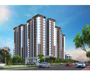 3 BHK Apartment – Exterior View View at Aparna Cyber Shine, Osman Nagar - for Sale
