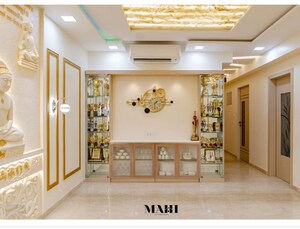 Living Room in 3 BHK Apartment at Kanakia Paris, Bandra East – for Rent