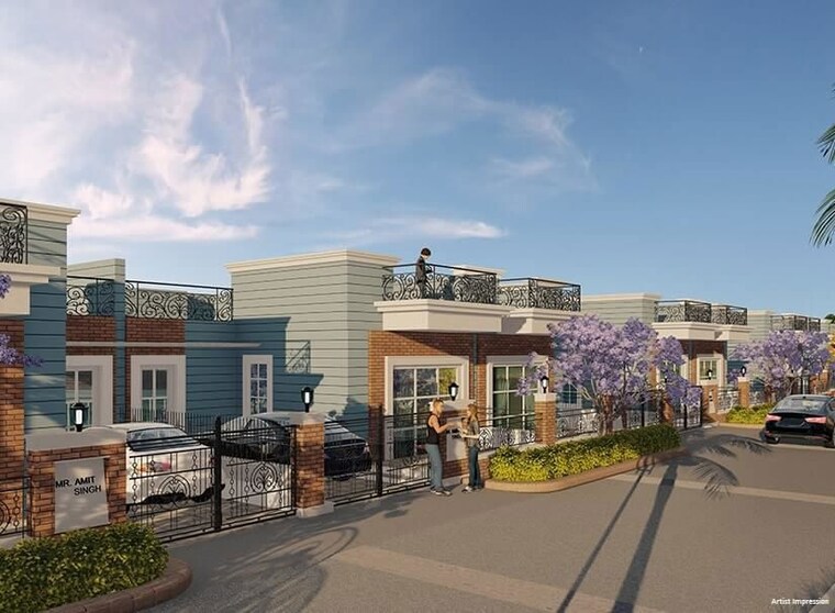 Exterior View, eldeco-imperia 2 Bedroom 1280 Sq.Ft. Villa In Sisandi Road Lucknow 10564301