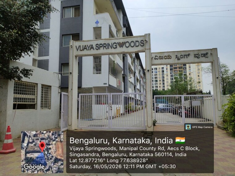 Exterior View, vijaya-spring-woods 2 Bedroom 965 Sq.Ft. Apartment In Begur Road Bangalore 10523622