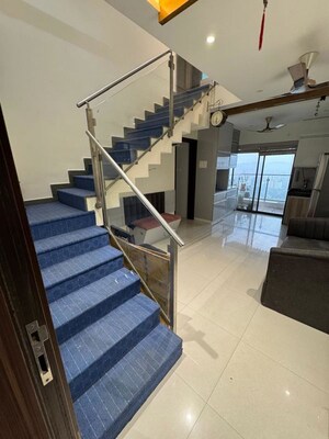 Staircase in 2.5 BHK Apartment at Gera Adara, Hinjewadi – for Rent