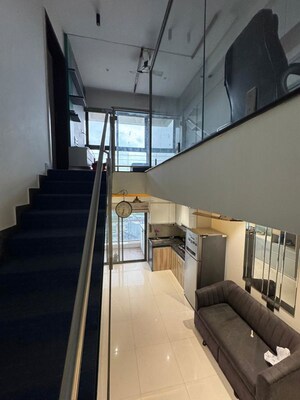 Kitchen in 2.5 BHK Apartment at Gera Adara, Hinjewadi – for Rent